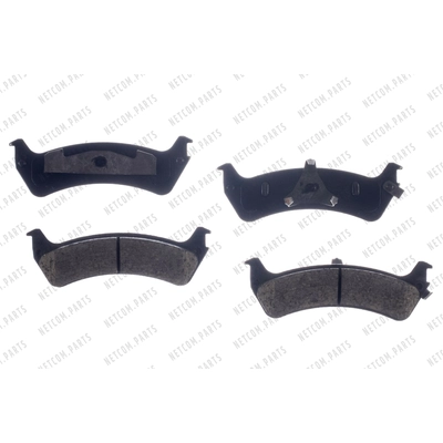 Rear Ceramic Pads by RS PARTS - RSD667CH pa2