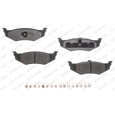 Rear Ceramic Pads by RS PARTS - RSD782CH pa2