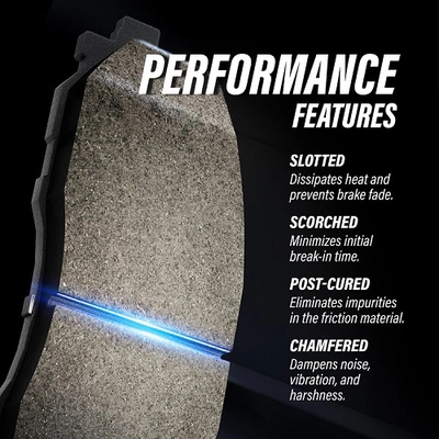 Rear Ceramic Pads by TEC - TEC-1314 pa2