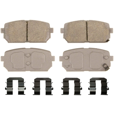 WAGNER - PD1296 - ThermoQuiet Disc Brake Pad Set pa1
