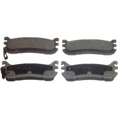 WAGNER - PD636 - Rear Disc Brake Pads pa1