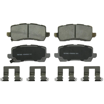 WAGNER - QC1698 - ThermoQuiet Disc Brake Pads pa1