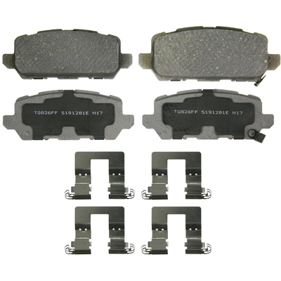 WAGNER - QC1841 - Rear Disc Brake Pads pa1