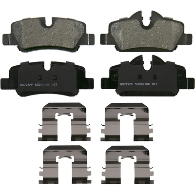 WAGNER - ZD1800 - QuickStop Disc Brake Pad Set pa1