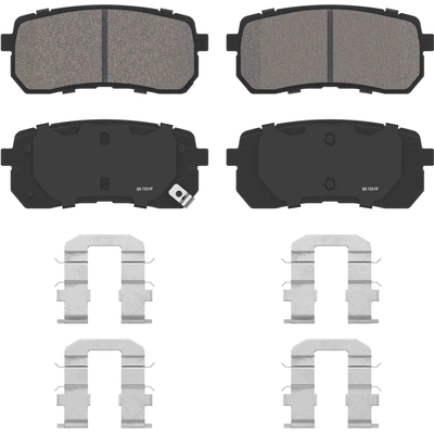 Rear Ceramic Pads by WAGNER - ZD2309 pa2