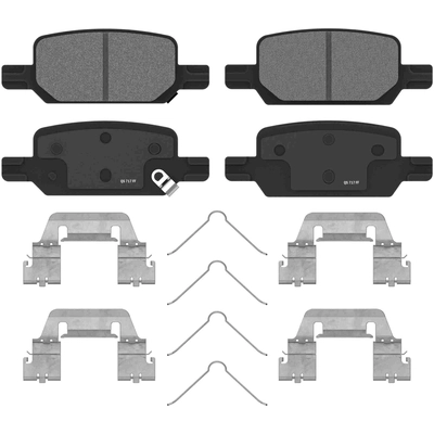 Rear Ceramic Pads by WAGNER - ZD2370 pa1