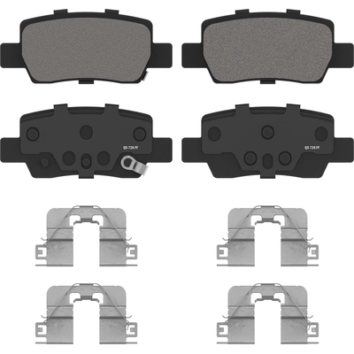 Rear Ceramic Pads by WAGNER - ZD2373 pa2
