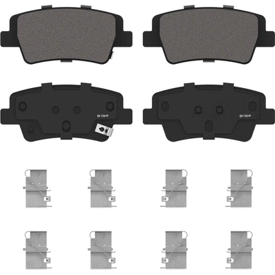 Rear Ceramic Pads by WAGNER - ZD2395 pa1