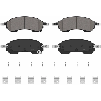 Rear Ceramic Pads by WAGNER - ZD2414 pa1