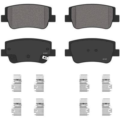 WAGNER - ZD2417 - Rear Disc Brake Pads pa1