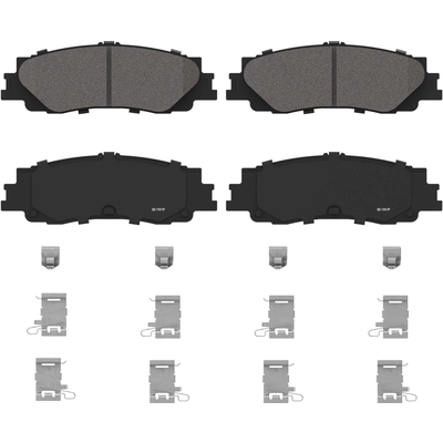 Rear Ceramic Pads by WAGNER - ZD2439 pa2