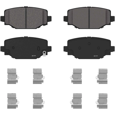 Rear Ceramic Pads by WAGNER - ZD2460 pa2
