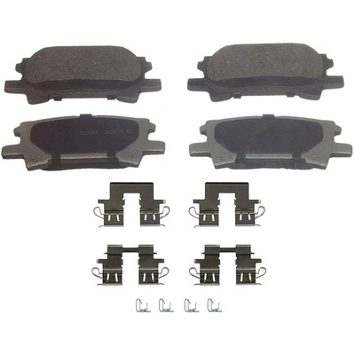 Rear Ceramic Pads by WAGNER - PD996 pa10
