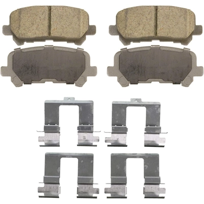Rear Ceramic Pads by WAGNER - QC1281 pa16