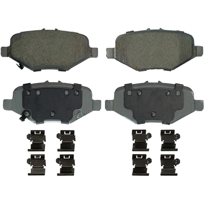 Rear Ceramic Pads by WAGNER - QC1612 pa35