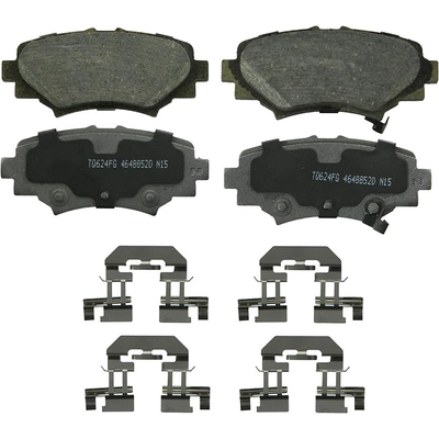 Rear Ceramic Pads by WAGNER - QC1729 pa16