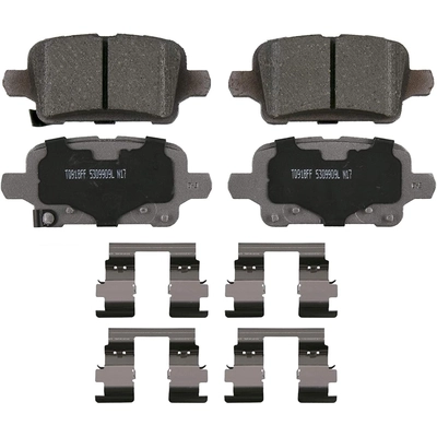 Rear Ceramic Pads by WAGNER - QC1915 pa14