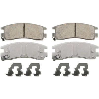 Rear Ceramic Pads by WAGNER - QC714 pa35