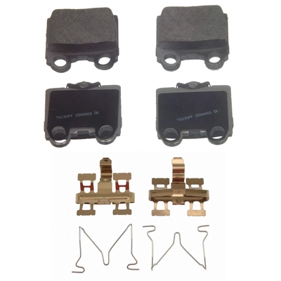 Rear Ceramic Pads by WAGNER - QC771 pa5