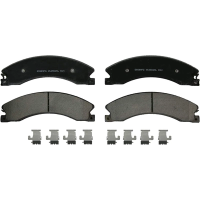 Rear Ceramic Pads by WAGNER - ZD1411 pa18