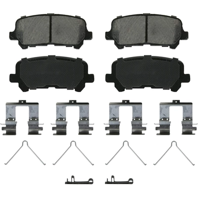 Rear Ceramic Pads by WAGNER - ZD1585 pa14