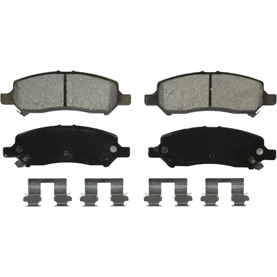 Rear Ceramic Pads by WAGNER - ZD1647 pa10