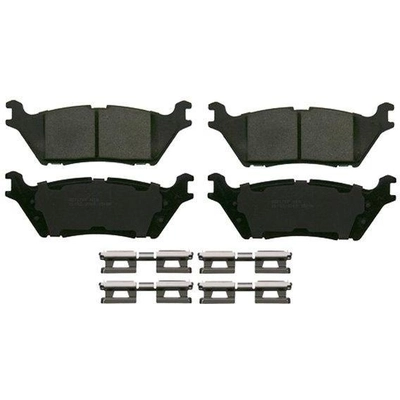 Rear Ceramic Pads by WAGNER - ZD1790A pa13