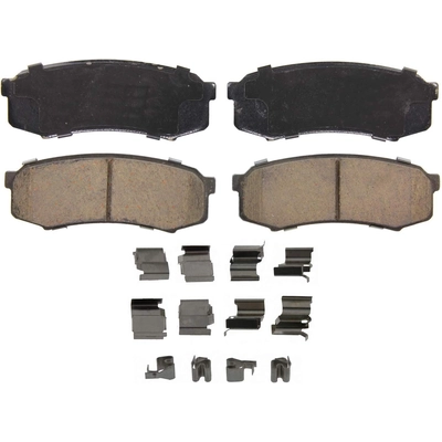 Rear Ceramic Pads by WAGNER - ZD606 pa15