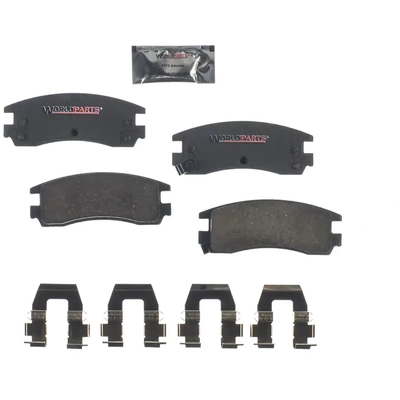 WORLDPARTS - D698C - Rear Ceramic Pads pa2
