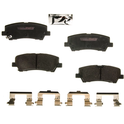 Rear Ceramic Pads by WORLDPARTS - D1810C pa1