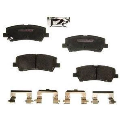 Rear Ceramic Pads by WORLDPARTS - D1810C pa2