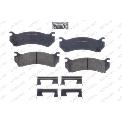 Rear Ceramic Pads by WORLDPARTS - D785C pa1