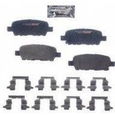 WORLDPARTS - D905C - Rear Ceramic Pads pa1
