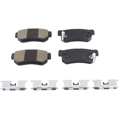 WORLDPARTS SYNERGY - WSD813CH - Rear Ceramic Brake Pads pa1