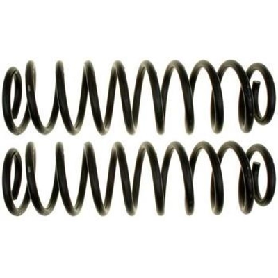 Rear Coil Springs by MOOG - 81077 pa4