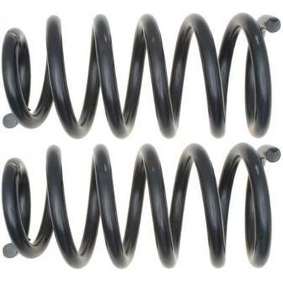 Rear Coil Springs by MOOG - 81095 pa4