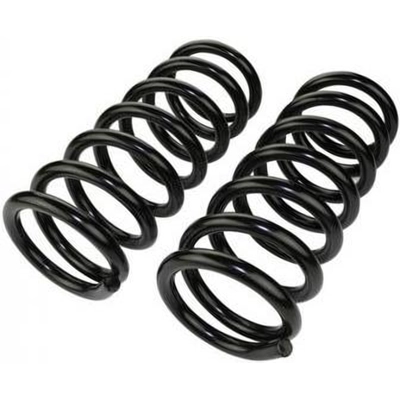 Rear Coil Springs by MOOG - 81585 pa4