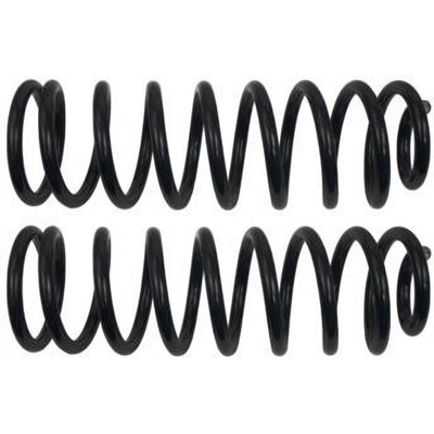 Rear Coil Springs by MOOG - 81607 pa3