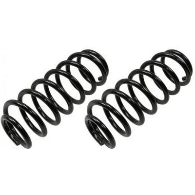 Rear Coil Springs by MOOG - 81663 pa4