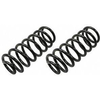 Rear Coil Springs by MOOG - 81665 pa1
