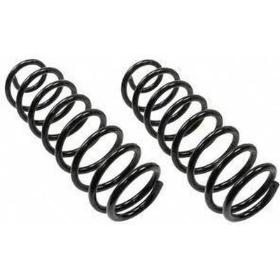 Rear Coil Springs by MOOG - 81667 pa1