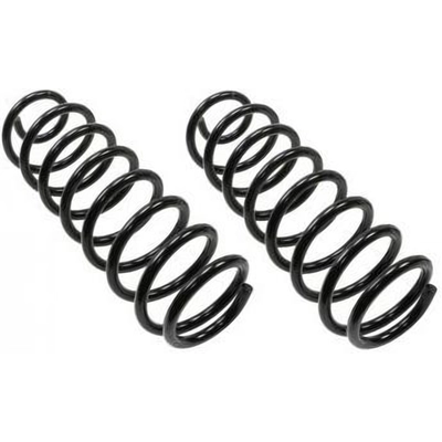 Rear Coil Springs by MOOG - 81667 pa2