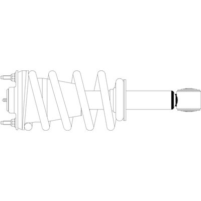 Rear Complete Strut Assembly by GSP NORTH AMERICA - 813129 pa1