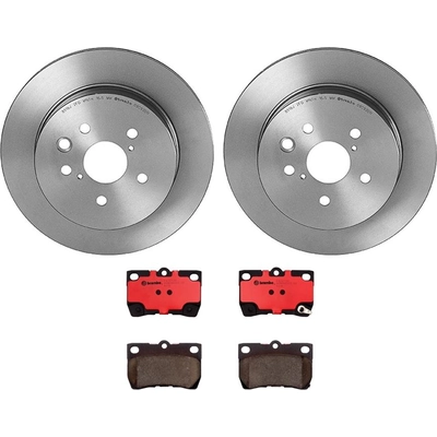 Rear Disc Brake Kit by BREMBO - KT00682 pa2