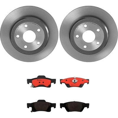 Rear Disc Brake Kit by BREMBO - KT00850 pa2