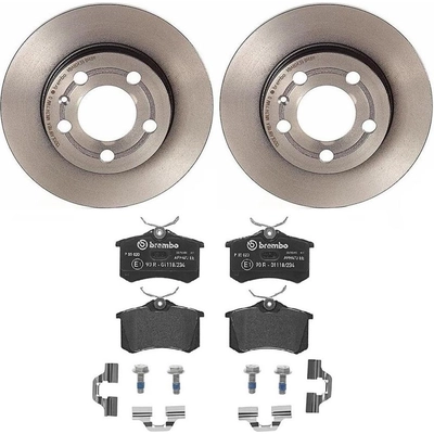 Rear Disc Brake Kit by BREMBO - KT04221 pa1