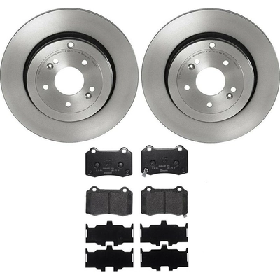 Rear Disc Brake Kit by BREMBO - KT04321 pa1