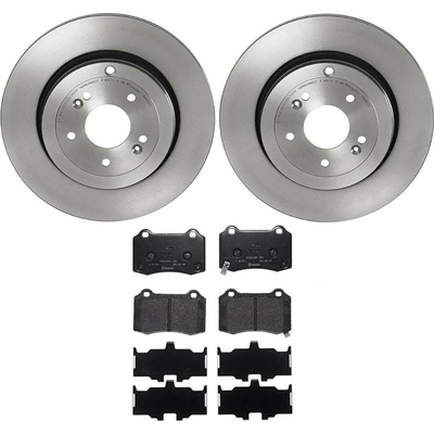 Rear Disc Brake Kit by BREMBO - KT04321 pa2