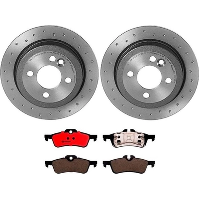 Rear Disc Brake Kit by BREMBO - KTX0160 pa2