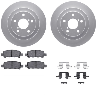 DYNAMIC FRICTION COMPANY - 4312-13010 - Rear Disc Brake Kit pa1